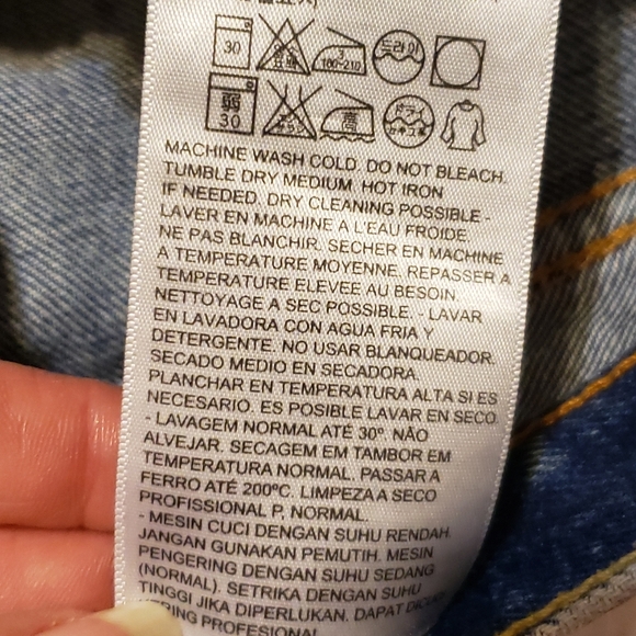 Levi's 505 custom painted size 32×30 - Picture 14 of 14